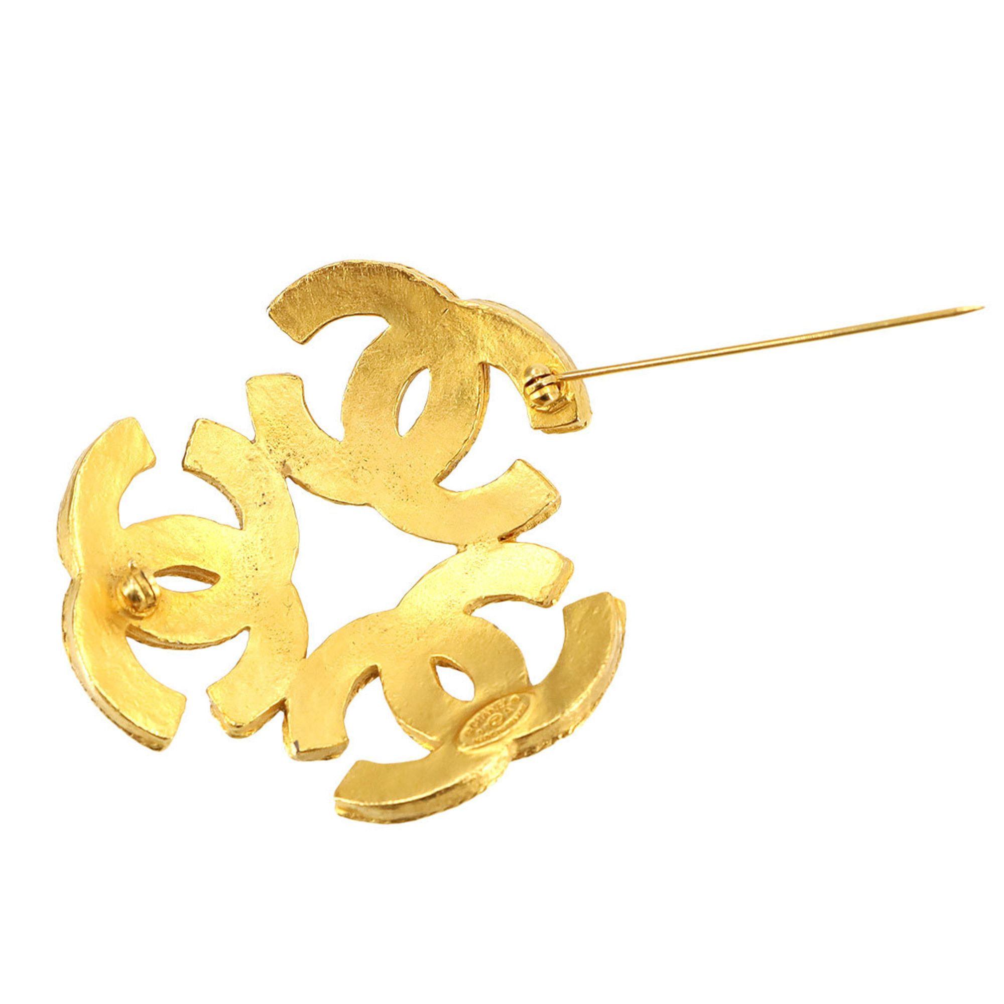 Chanel Chanel Triple coco brooch Size ONE SIZE - 3 Thumbnail