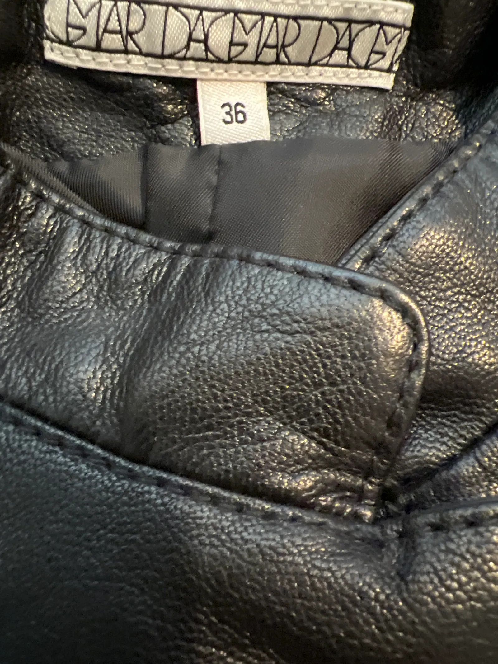 Dagmar Dagmar Leather Jacket Size XS / US 0-2 / IT 36-38 - 2 Thumbnail