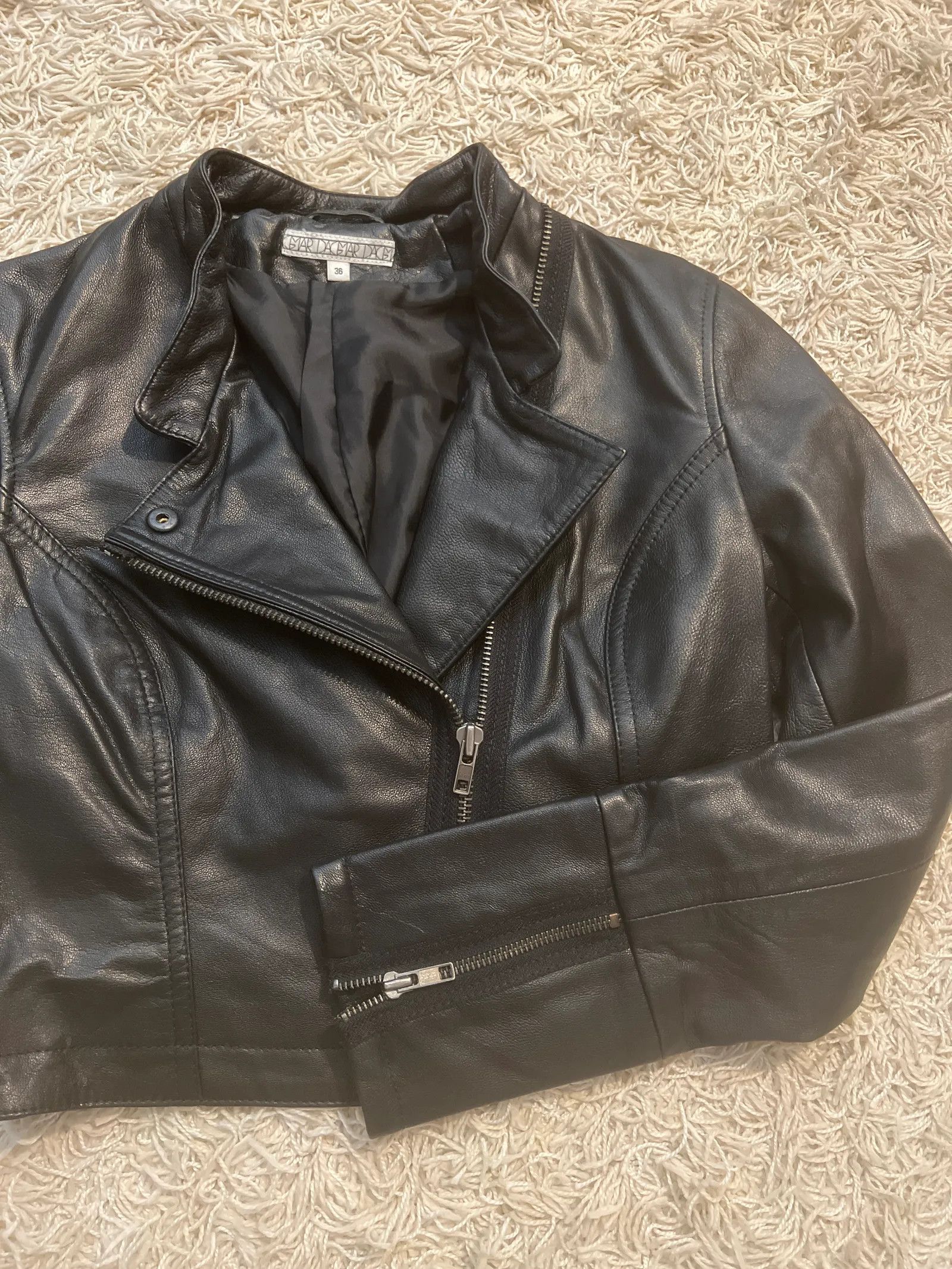 Dagmar Dagmar Leather Jacket Size XS / US 0-2 / IT 36-38 - 4 Thumbnail