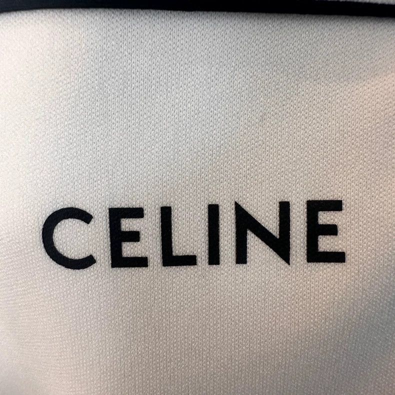 Celine Celine White Logo Jacket Size XS Size US XS / EU 42 / 0 - 3 Thumbnail