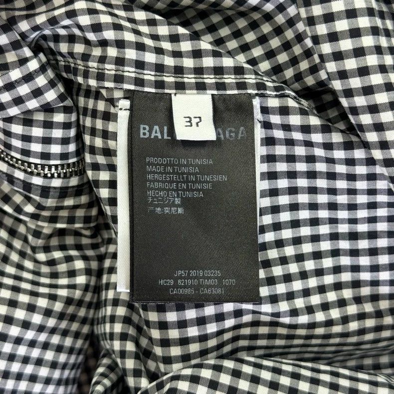Balenciaga Balenciaga Short Sleeve Shirt Size 37 Size US M / EU 48-50 / 2 - 5 Thumbnail