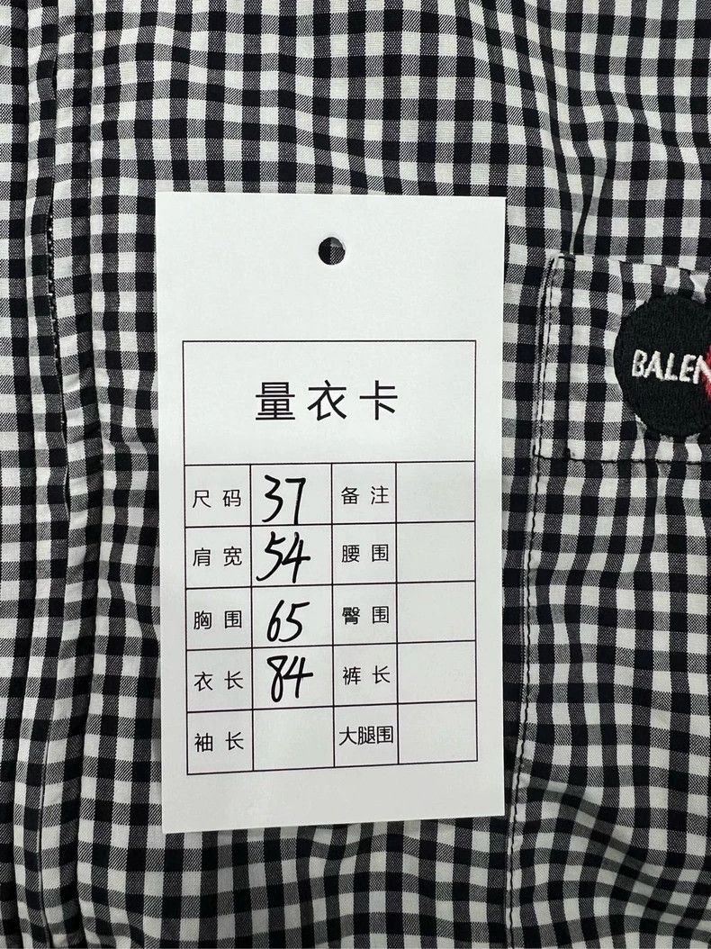 Balenciaga Balenciaga Short Sleeve Shirt Size 37 Size US M / EU 48-50 / 2 - 6 Thumbnail