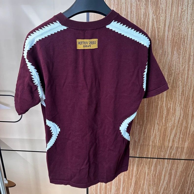 Louis Vuitton Louis Vuitton Short Sleeve Knit T-Shirt Size US M / EU 48-50 / 2 - 2 Thumbnail