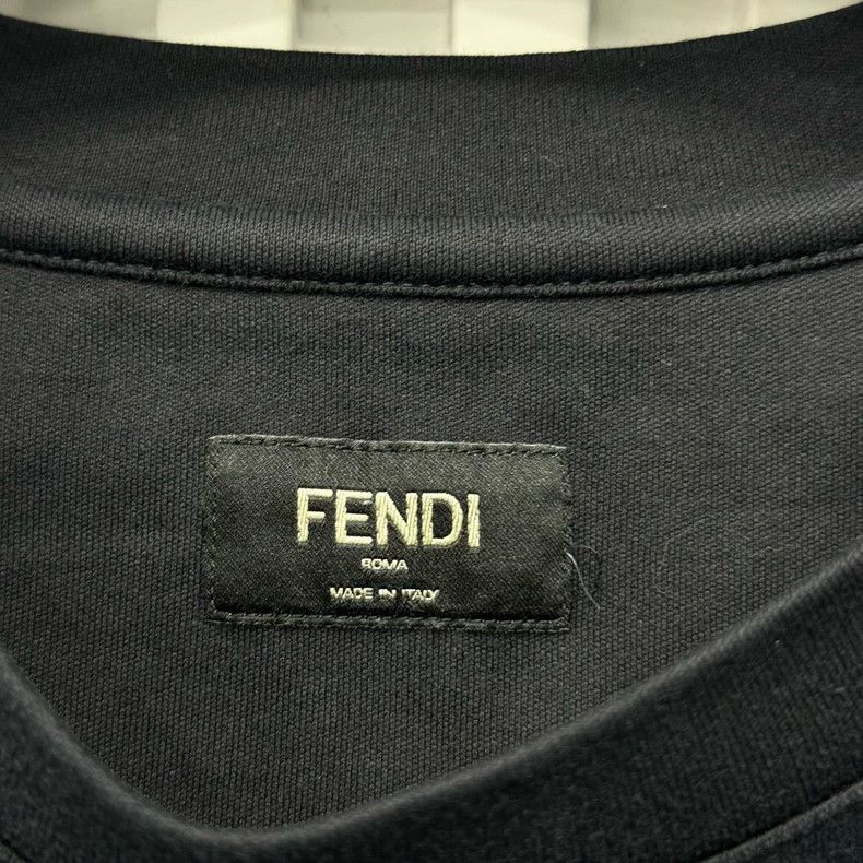 Fendi FENDI Letter Logo Short Sleeve T-shirt M Size US M / EU 48-50 / 2 - 4 Thumbnail
