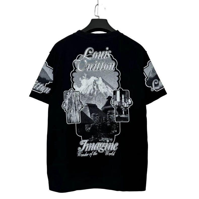 Louis Vuitton Louis Vuitton Holy Mountain Short Sleeve T-Shirt Size US XL / EU 56 / 4 - 2 Thumbnail