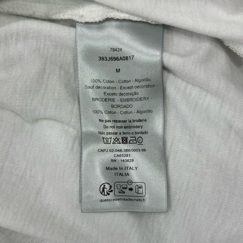 Dior Dior Logo Short Sleeve Shirt Size M Size US M / EU 48-50 / 2 - 6 Thumbnail