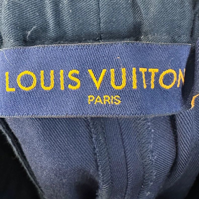 Louis Vuitton Louis Vuitton Blue Wide Leg Casual Pants Size US 42 / EU 58 - 5 Thumbnail