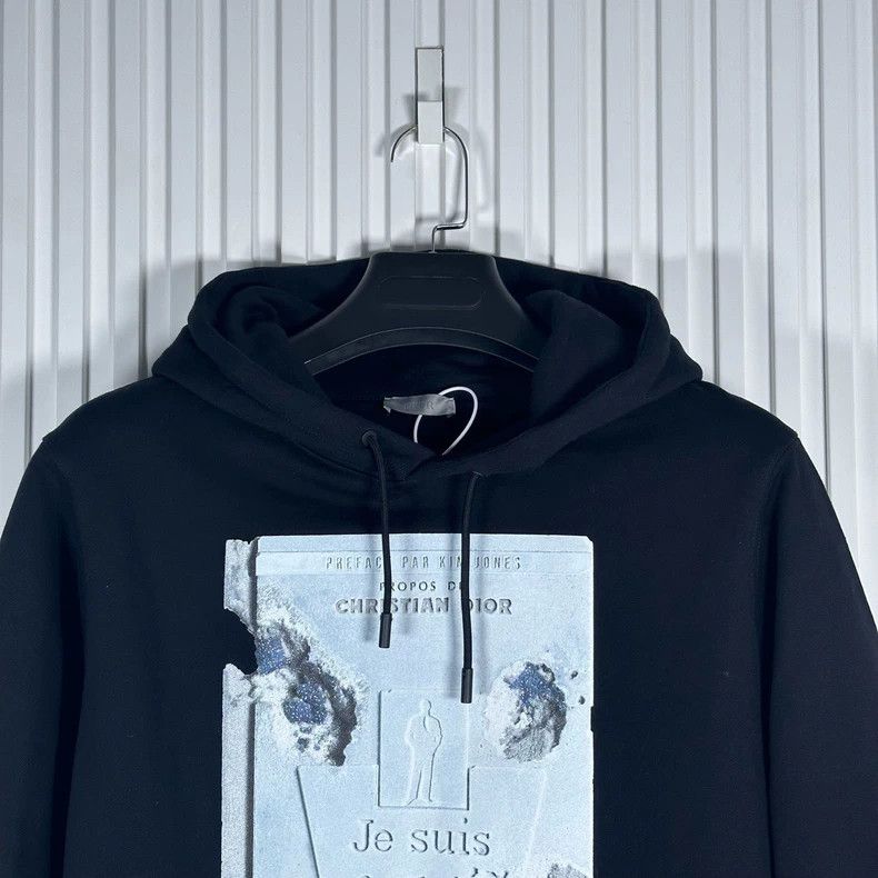 Dior Dior x Daniel Arsham Black Printed Hoodie Size US S / EU 44-46 / 1 - 3 Thumbnail