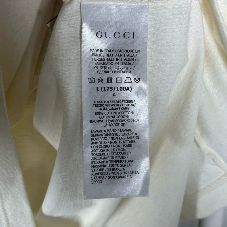Gucci GUCCI Tiger Short Sleeve T-shirt Size L Size US L / EU 52-54 / 3 - 5 Thumbnail