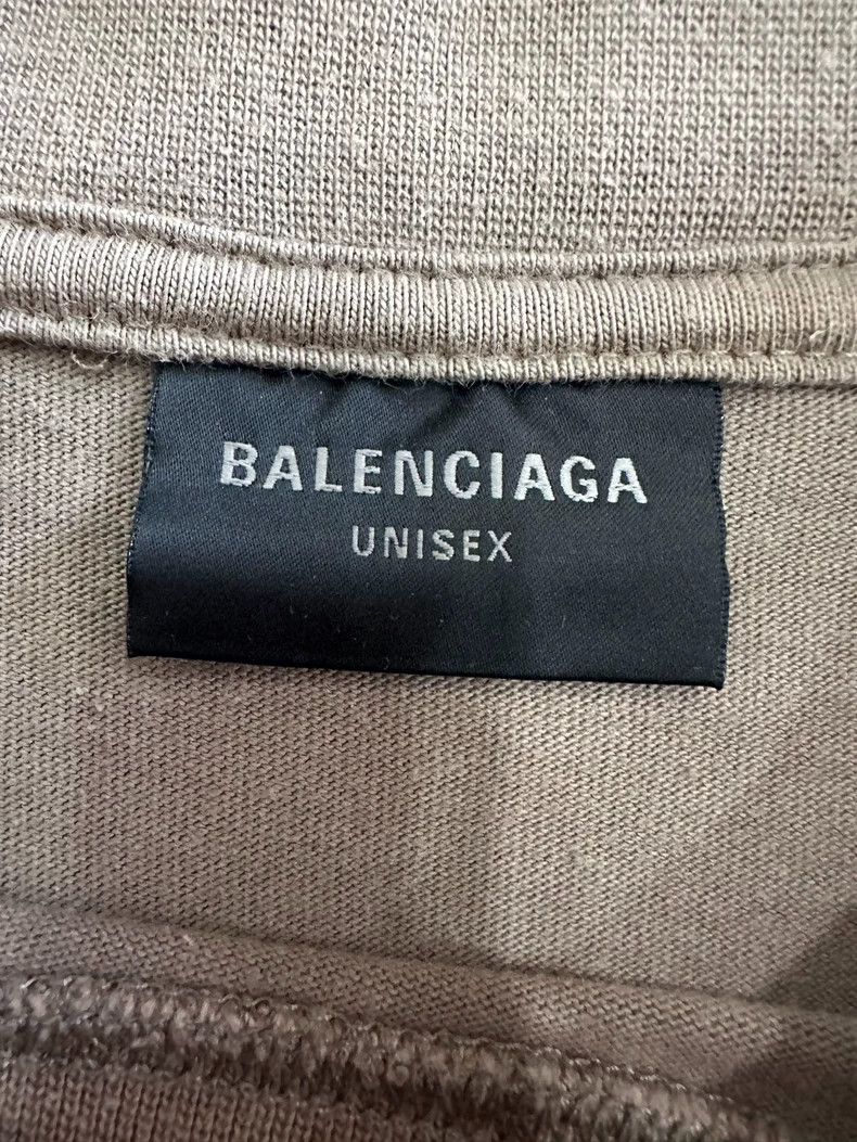Balenciaga Balenciaga Distressed Letter Short Sleeve Tee Size US L / EU 52-54 / 3 - 3 Thumbnail