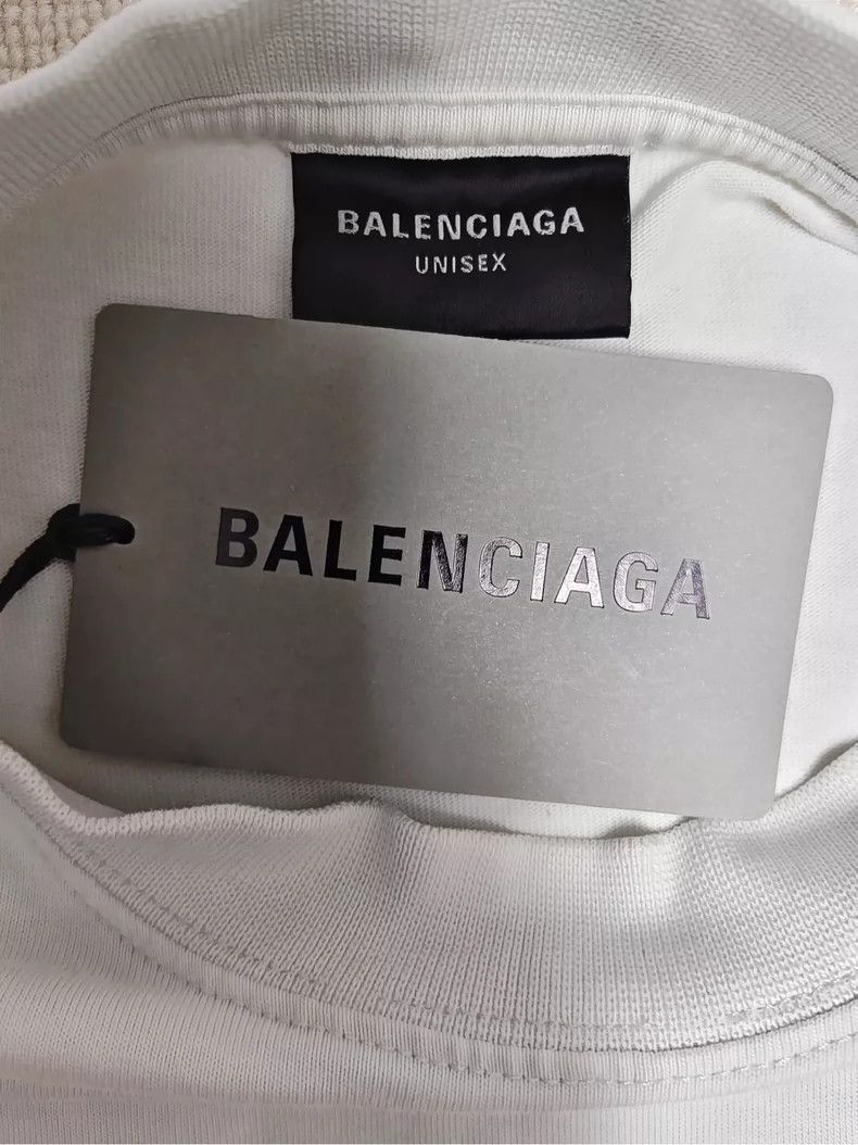 Balenciaga Balenciaga Short Sleeve T-Shirt with Logo Size US S / EU 44-46 / 1 - 6 Thumbnail