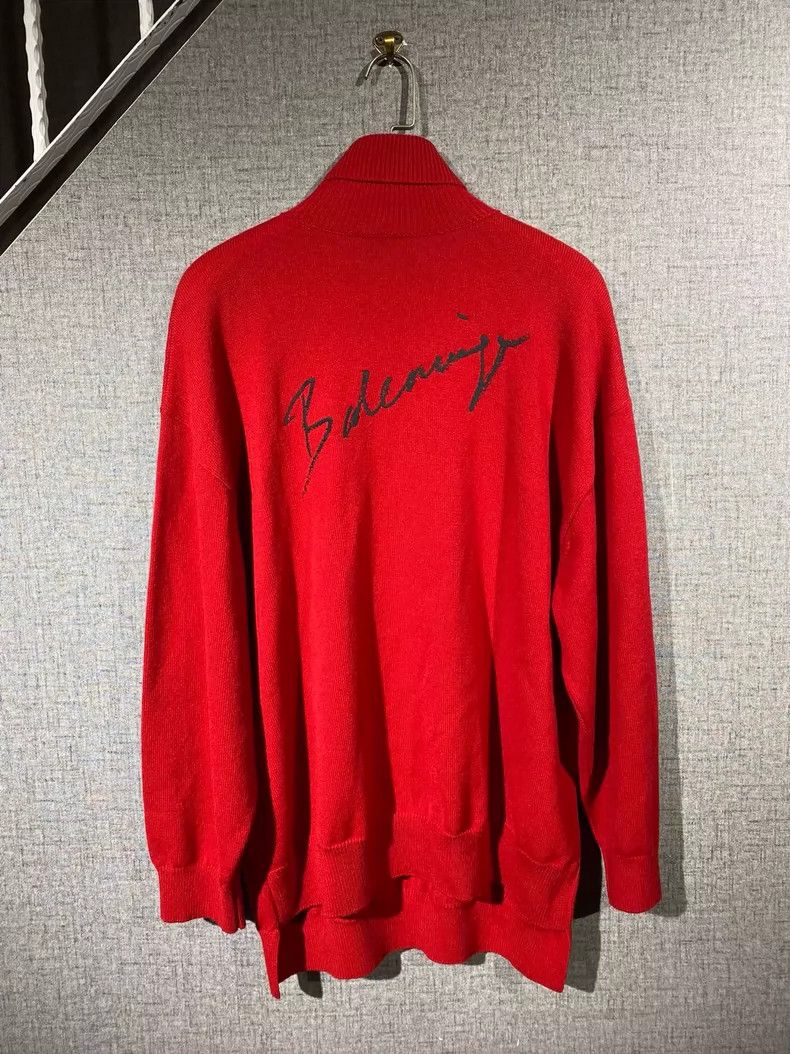 Balenciaga Balenciaga Red Cashmere Sweater Size XS Size US XS / EU 42 / 0 - 2 Thumbnail