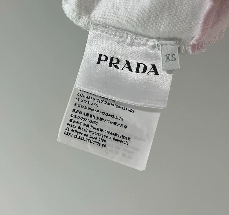 Prada Prada Short Sleeve Polo Shirt for Men Size US XS / EU 42 / 0 - 6 Thumbnail