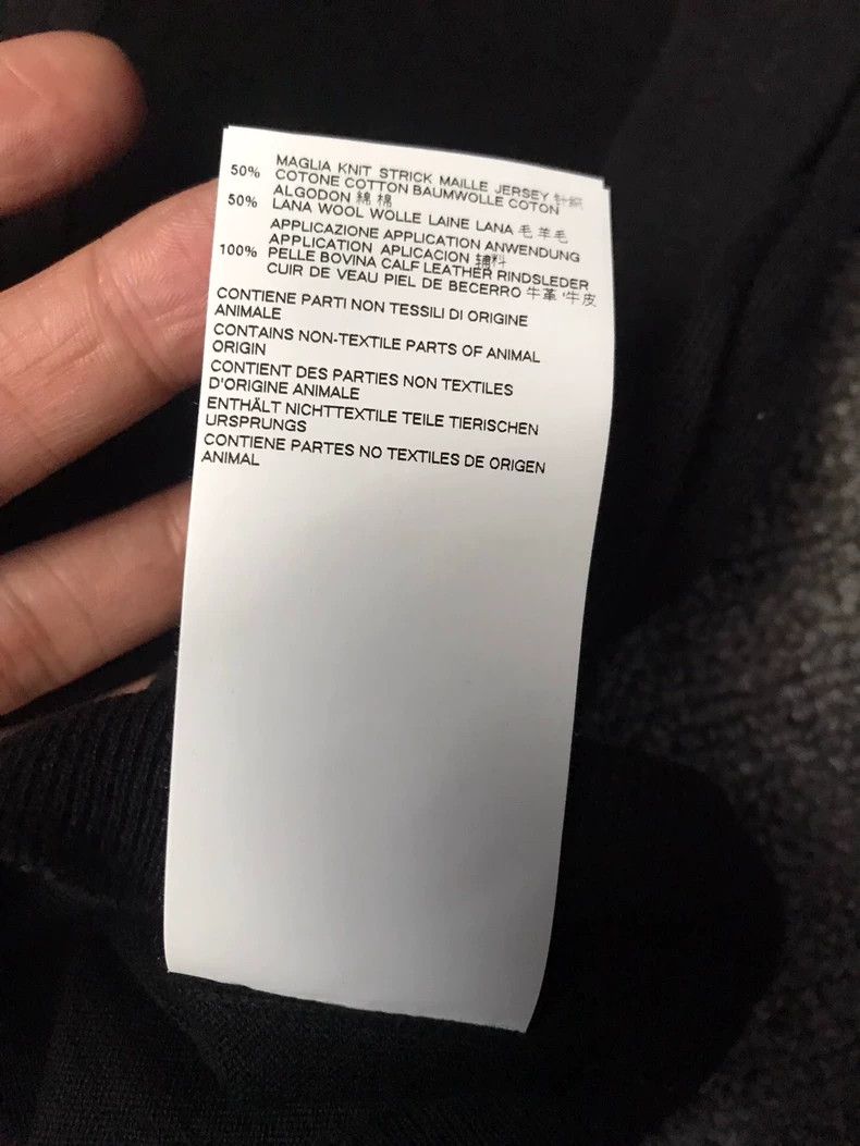 Maison Margiela Martin Margiela Black Wool Blend Sweater Size US XXL / EU 58 / 5 - 6 Thumbnail