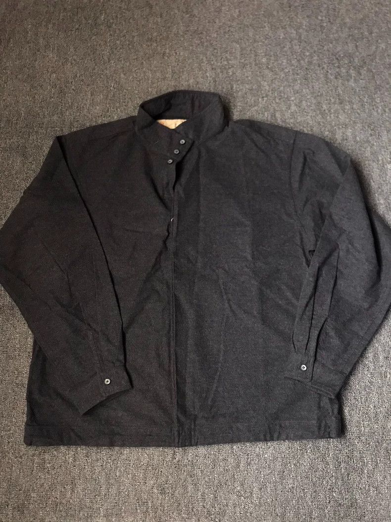 Moncler New Gray Cotton Jacket with Stand Collar Size US M / EU 48-50 / 2 - 3 Thumbnail
