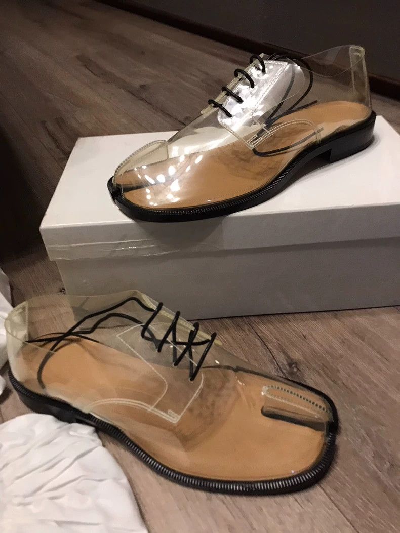 Maison Margiela Maison Margiela Transparent Derby Shoes Size US 10 / EU 43 - 5 Thumbnail