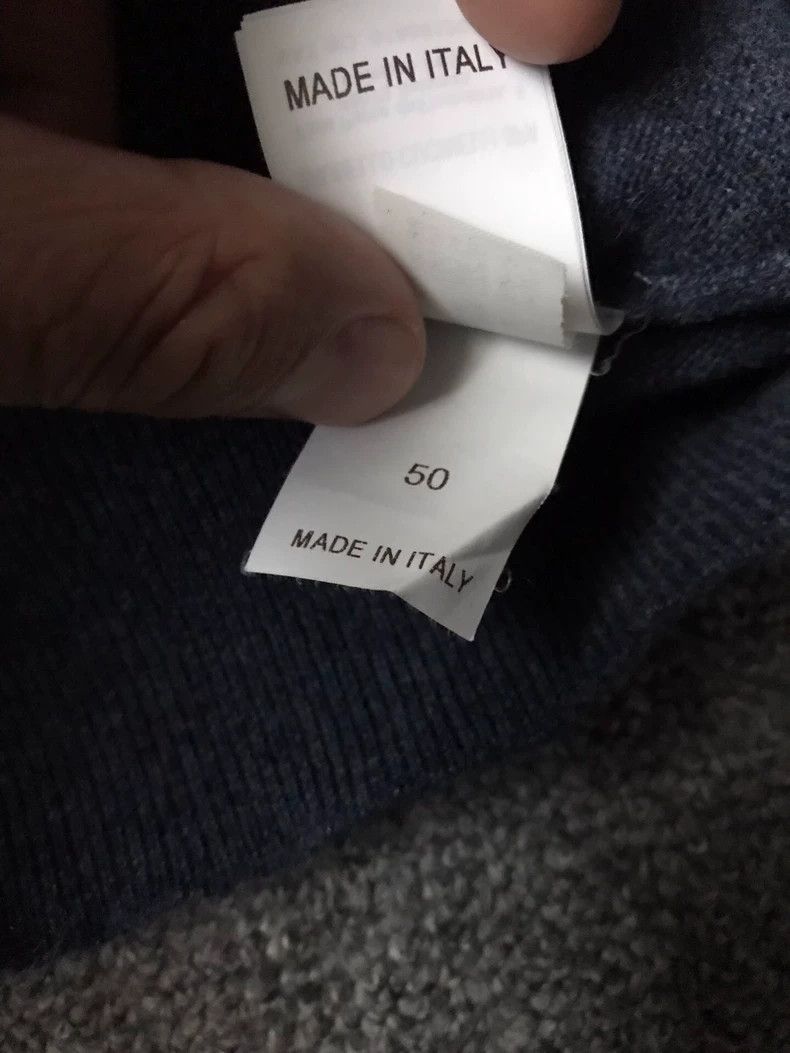 Brunello Cucinelli Brunello Cucinelli Cashmere Sweater in Blue Size US L / EU 52-54 / 3 - 7 Thumbnail