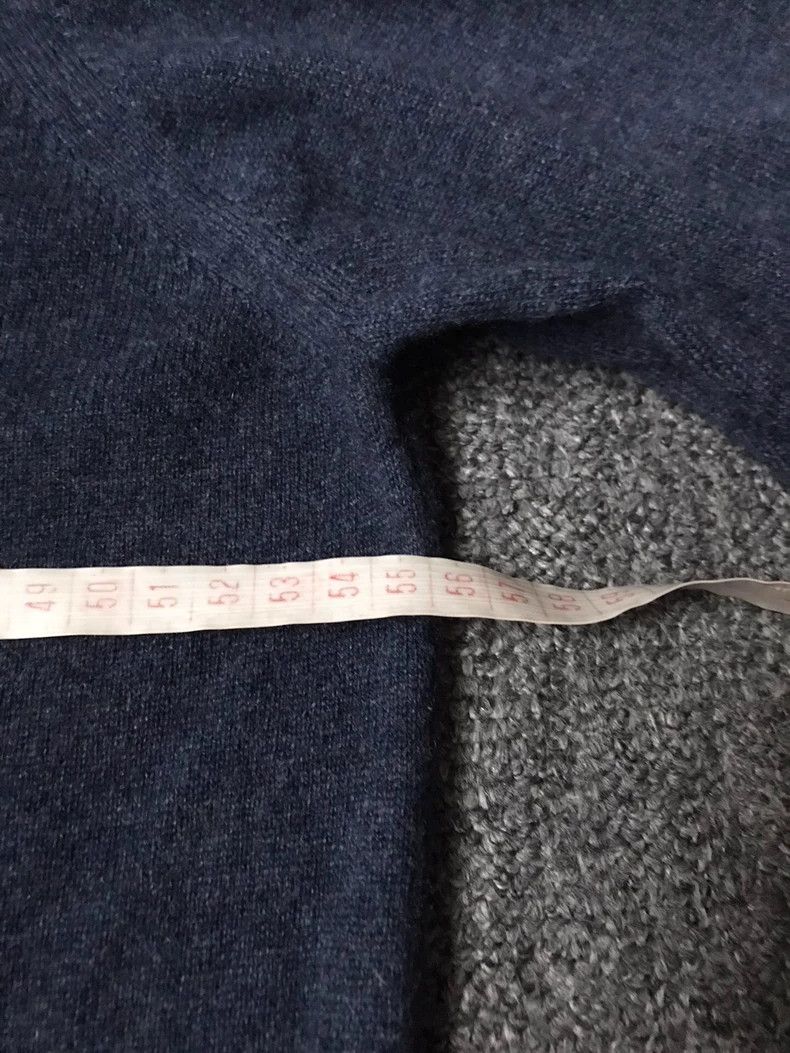 Brunello Cucinelli Brunello Cucinelli Cashmere Sweater in Blue Size US L / EU 52-54 / 3 - 8 Thumbnail