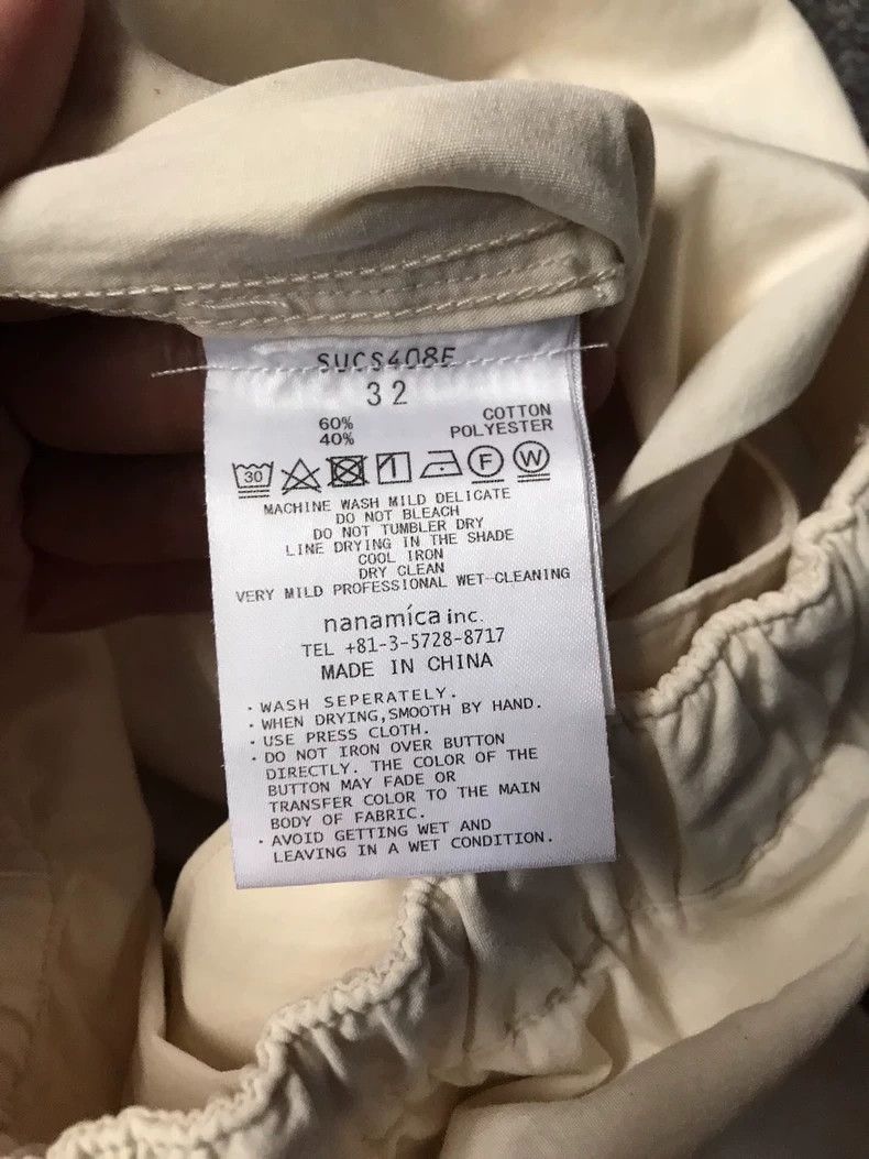 Nanamica Nanamica Casual Pants with Drawstrings Size US 32 / EU 48 - 5 Thumbnail