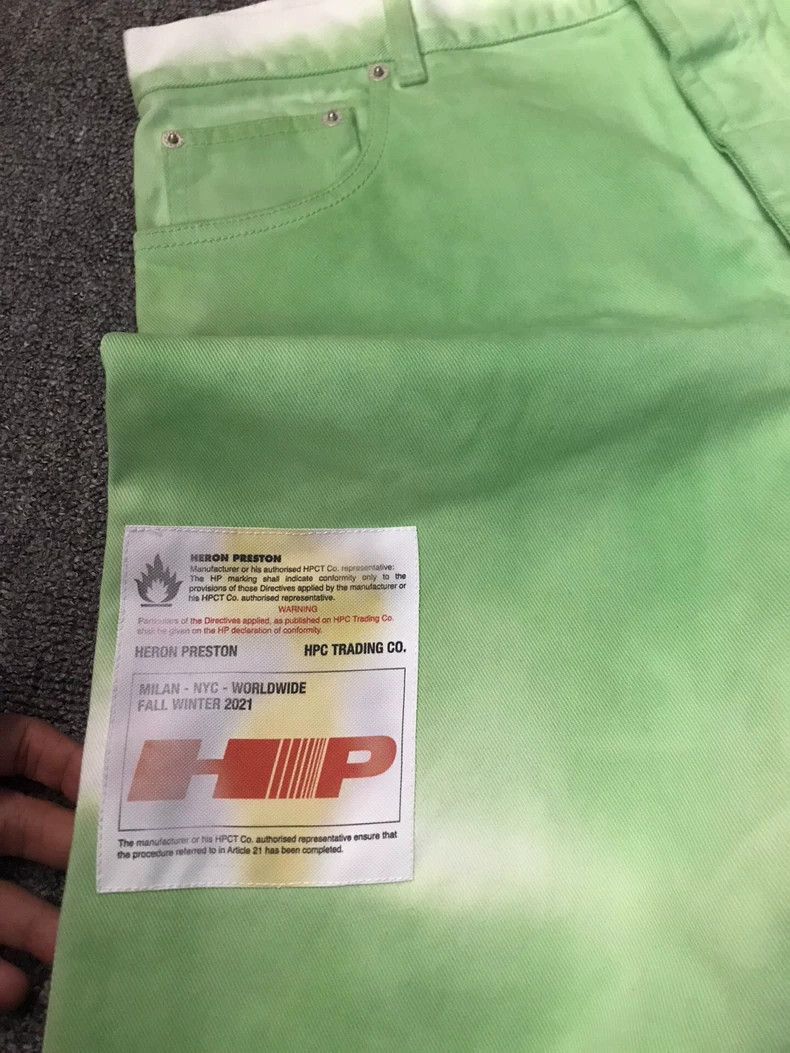 Heron Preston Heron Preston Gradient Casual Pants Size 33 Size US 33 - 4 Thumbnail