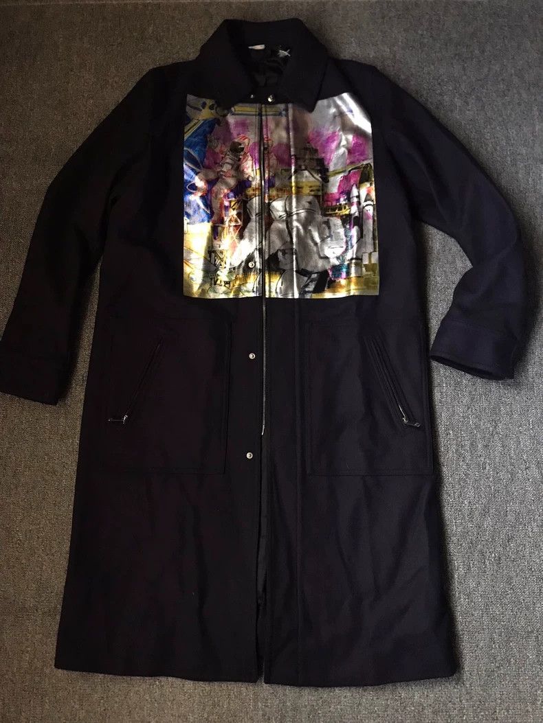 Valentino Valentino Astronaut Series Long Wool Coat Size US L / EU 52-54 / 3 - 3 Thumbnail