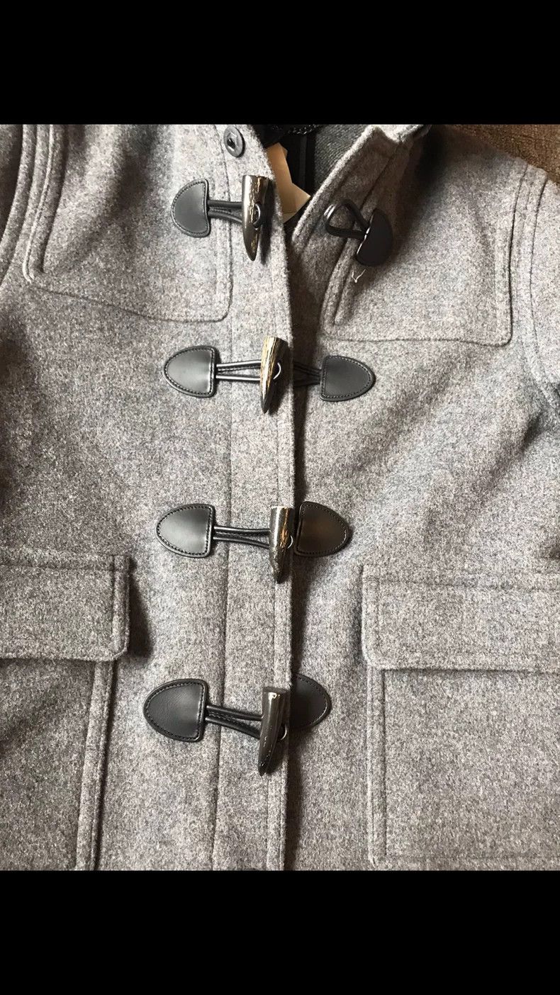 Burberry Burberry Hooded Wool Blend Jacket for Men Size US L / EU 52-54 / 3 - 4 Thumbnail