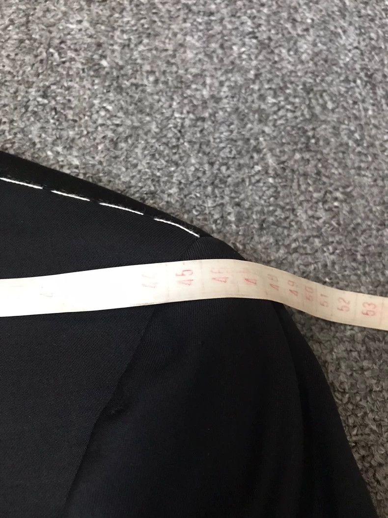Ermenegildo Zegna Ermenegildo Zegna Black Wool Blazer Size US M / EU 48-50 / 2 - 7 Thumbnail