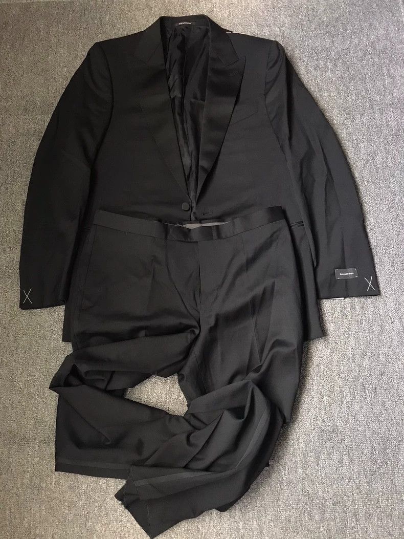 Ermenegildo Zegna Ermenegildo Zegna Black Wool Blazer Size US M / EU 48-50 / 2 - 3 Thumbnail