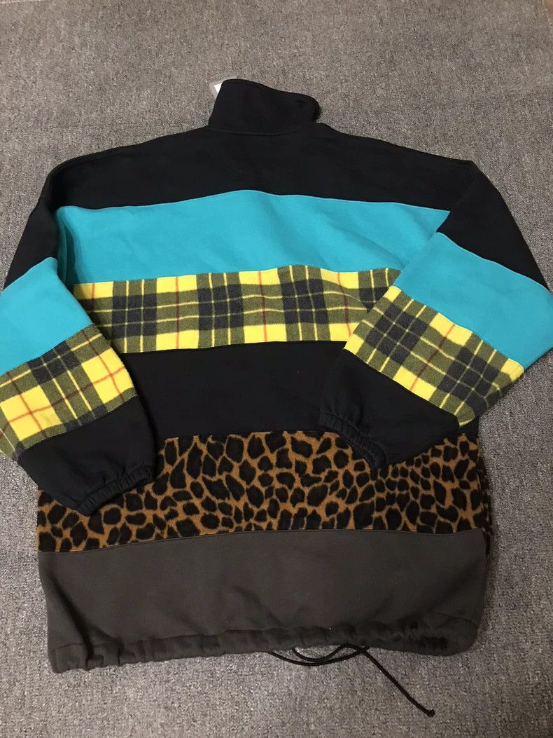 Balenciaga Balenciaga Colorful Half-Zip Sweatshirt Size Small Size US S / EU 44-46 / 1 - 4 Thumbnail