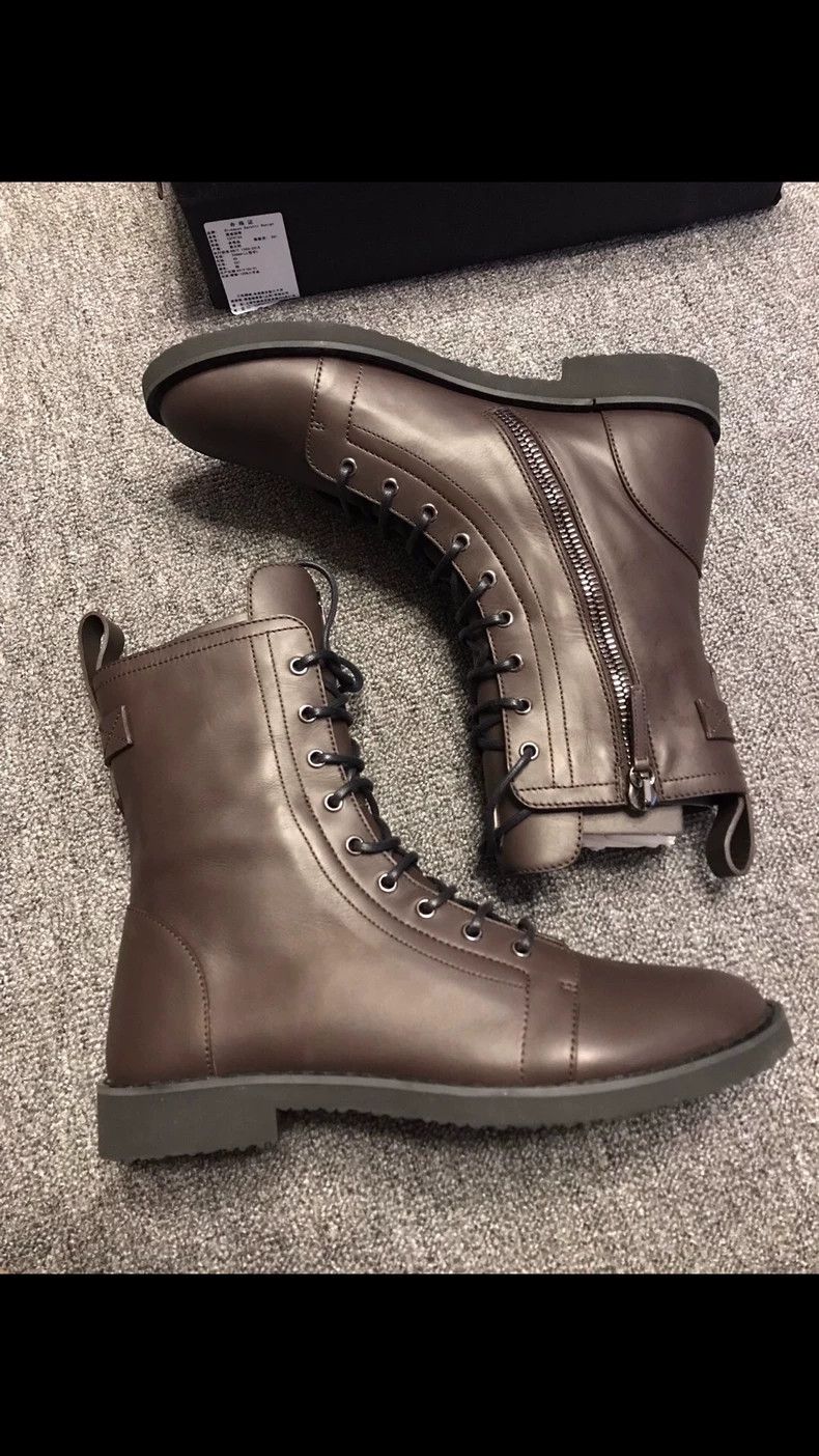 Giuseppe Zanotti Brown High-Top Boots by Giuseppe Zanotti Size US 10 / EU 43 - 4 Thumbnail