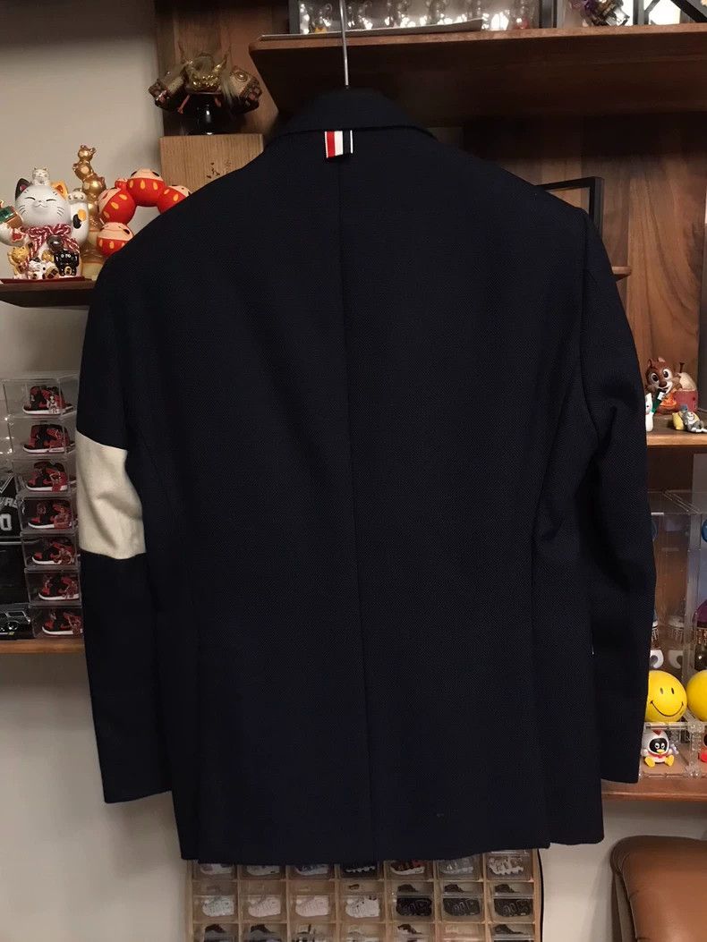 Thom Browne Thom Browne Navy Blazer with Wool Material Size US S / EU 44-46 / 1 - 2 Thumbnail
