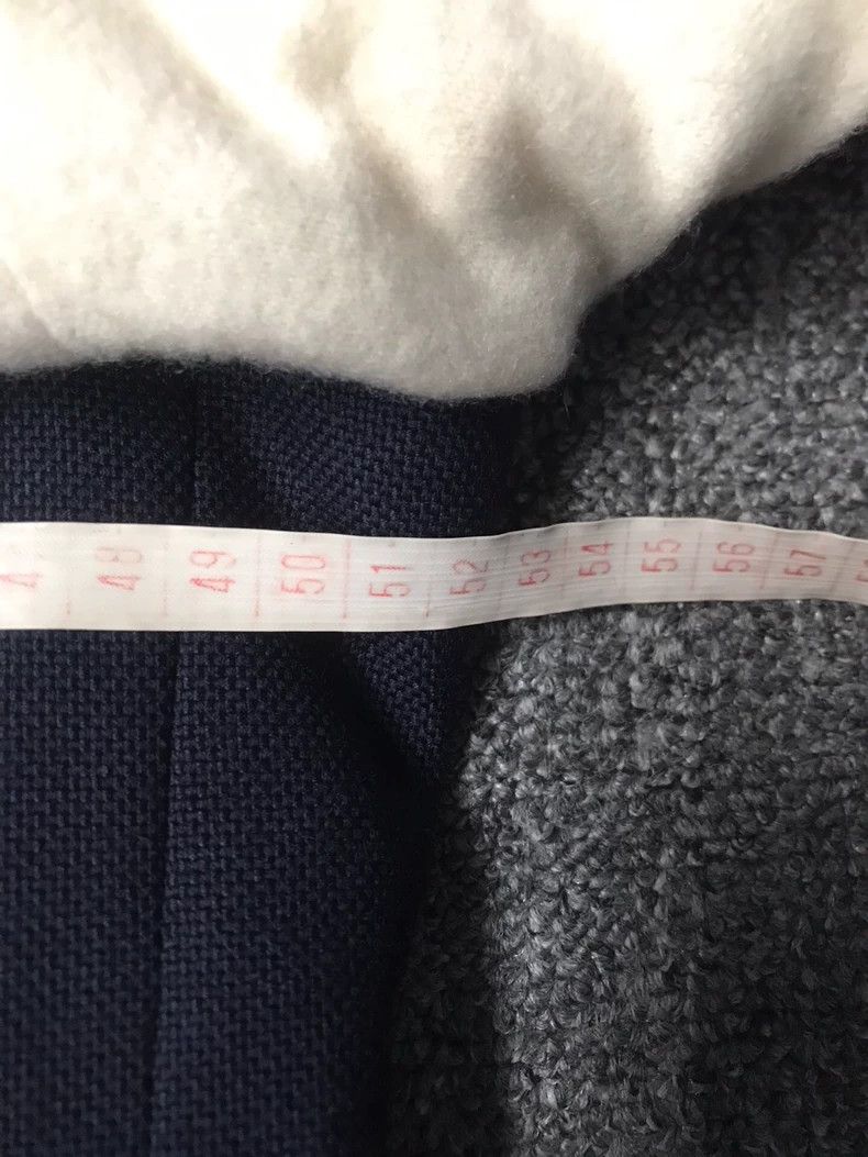 Thom Browne Thom Browne Navy Blazer with Wool Material Size US S / EU 44-46 / 1 - 8 Thumbnail