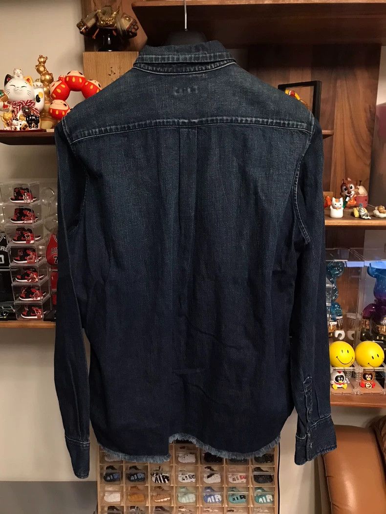 Kapital Denim Patchwork Long Sleeve Shirt Size US M / EU 48-50 / 2 - 2 Thumbnail