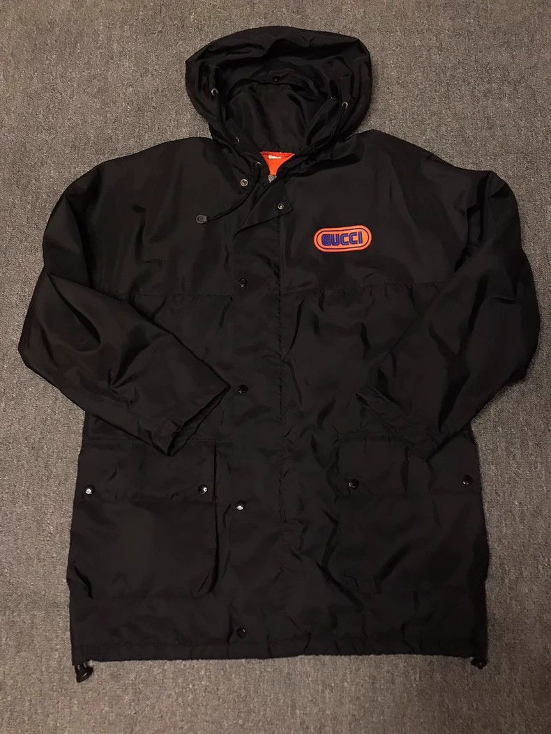 Gucci Gucci Black Hooded Long Coat for Men Size US M / EU 48-50 / 2 - 3 Thumbnail