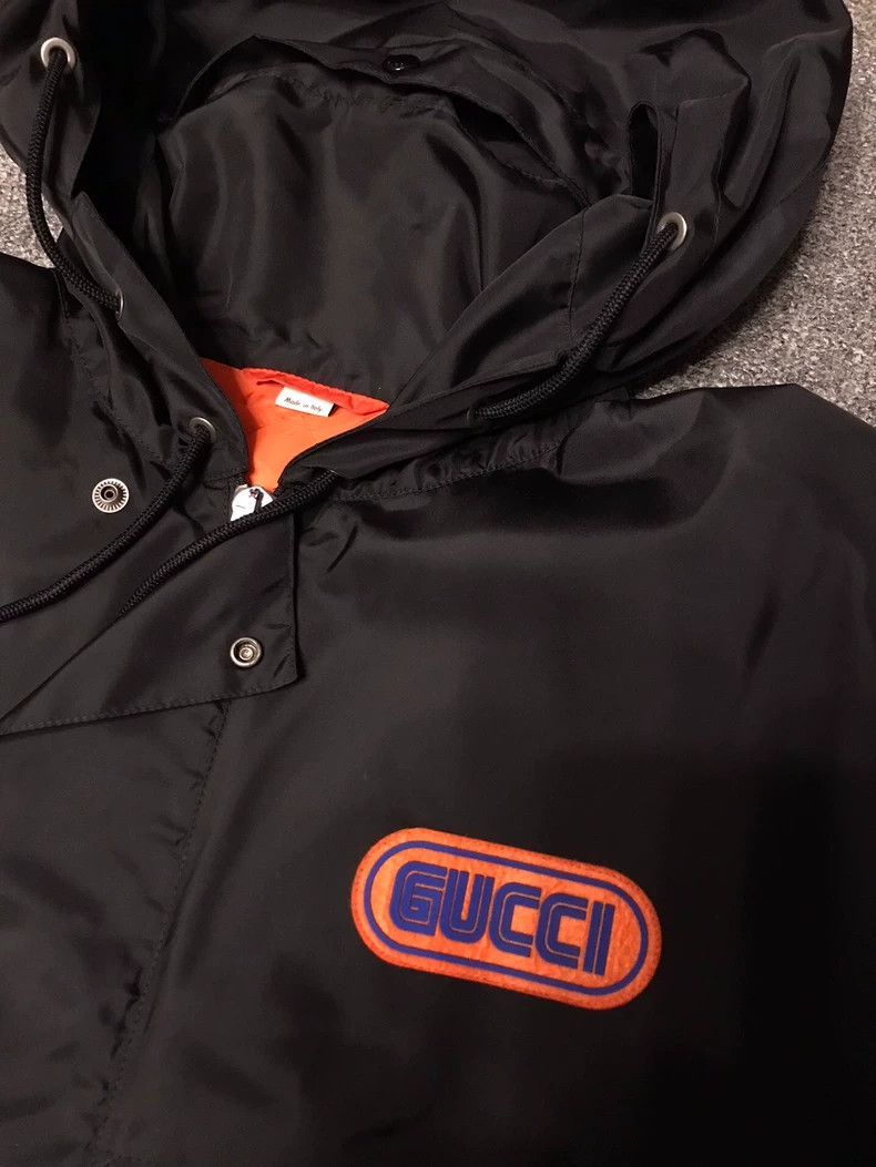 Gucci Gucci Black Hooded Long Coat for Men Size US M / EU 48-50 / 2 - 4 Thumbnail