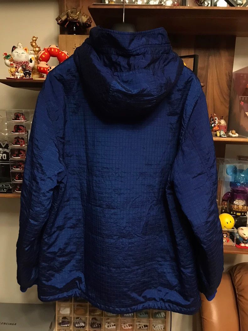 Stone Island STONE ISLAND Blue Quilted Cotton Pullover Jacket Size US XL / EU 56 / 4 - 2 Thumbnail