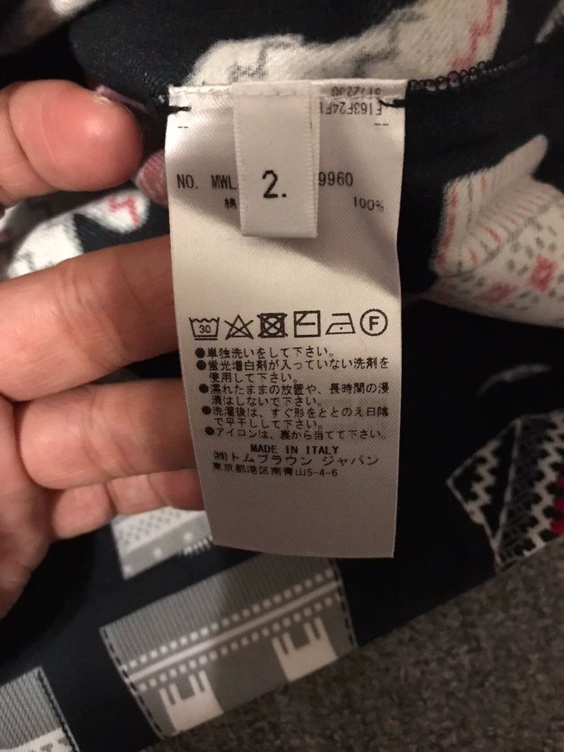 Thom Browne Thom Browne Christmas Long Sleeve Shirt Set Size US M / EU 48-50 / 2 - 5 Thumbnail