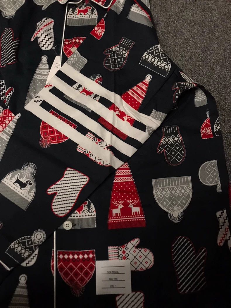 Thom Browne Thom Browne Christmas Long Sleeve Shirt Set Size US M / EU 48-50 / 2 - 4 Thumbnail