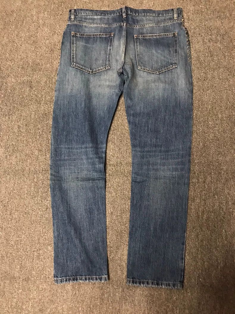 Valentino Valentino Water-washed Straight Denim Pants Size US 32 / EU 48 - 2 Thumbnail