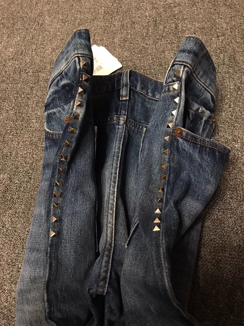 Valentino Valentino Water-washed Straight Denim Pants Size US 32 / EU 48 - 6 Thumbnail