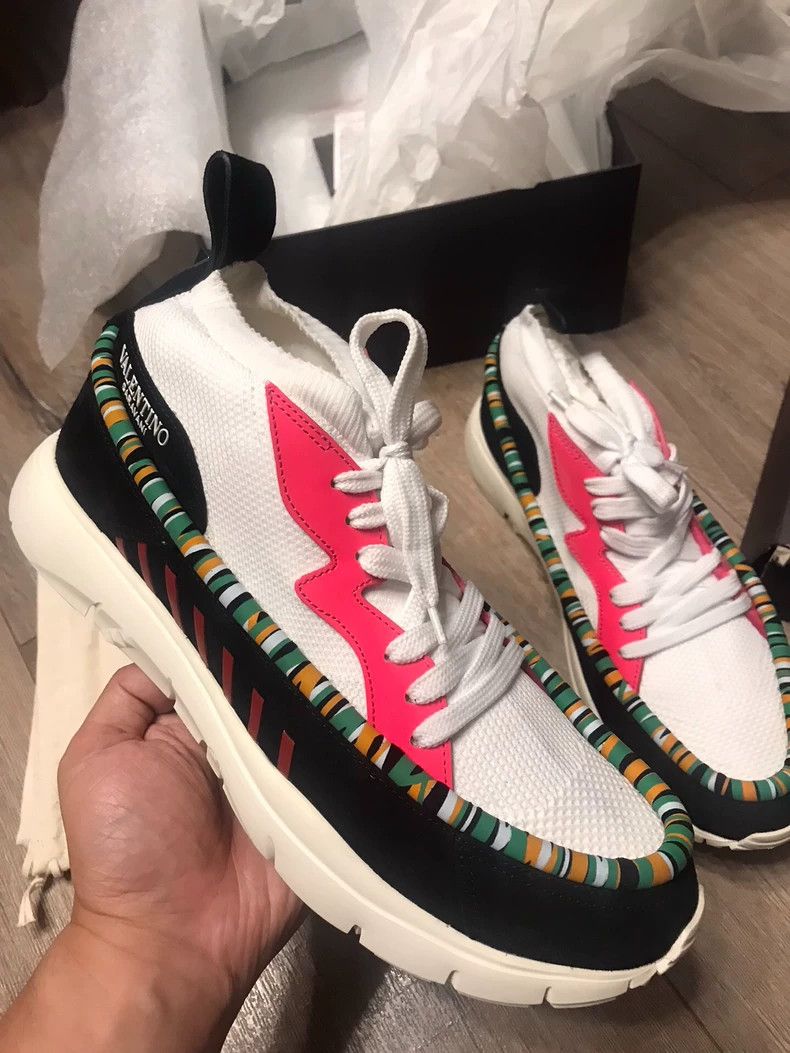 Valentino Valentino Casual Multi-Color Sneakers Size 43 Size US 10 / EU 43 - 2 Thumbnail