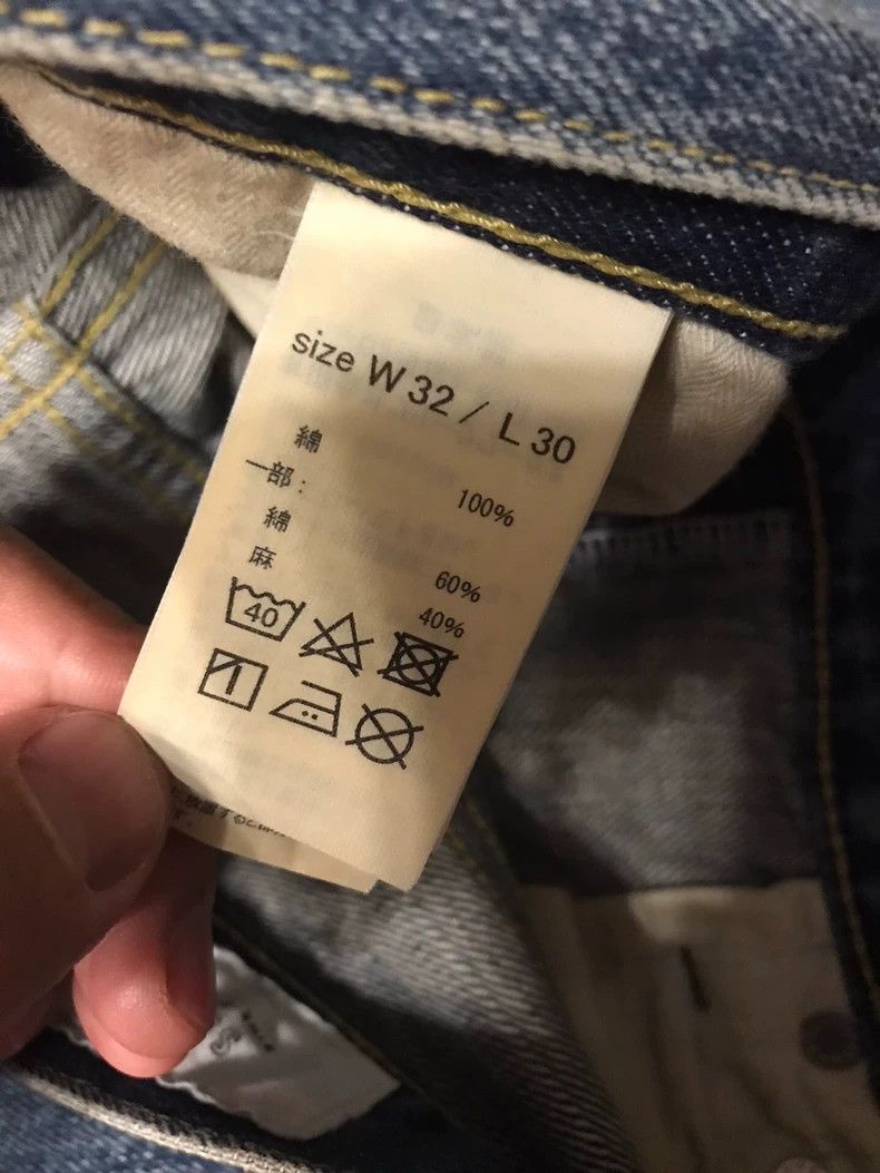 Kapital Fdmtl Denim Pants with Distressed Details Size US 32 / EU 48 - 4 Thumbnail