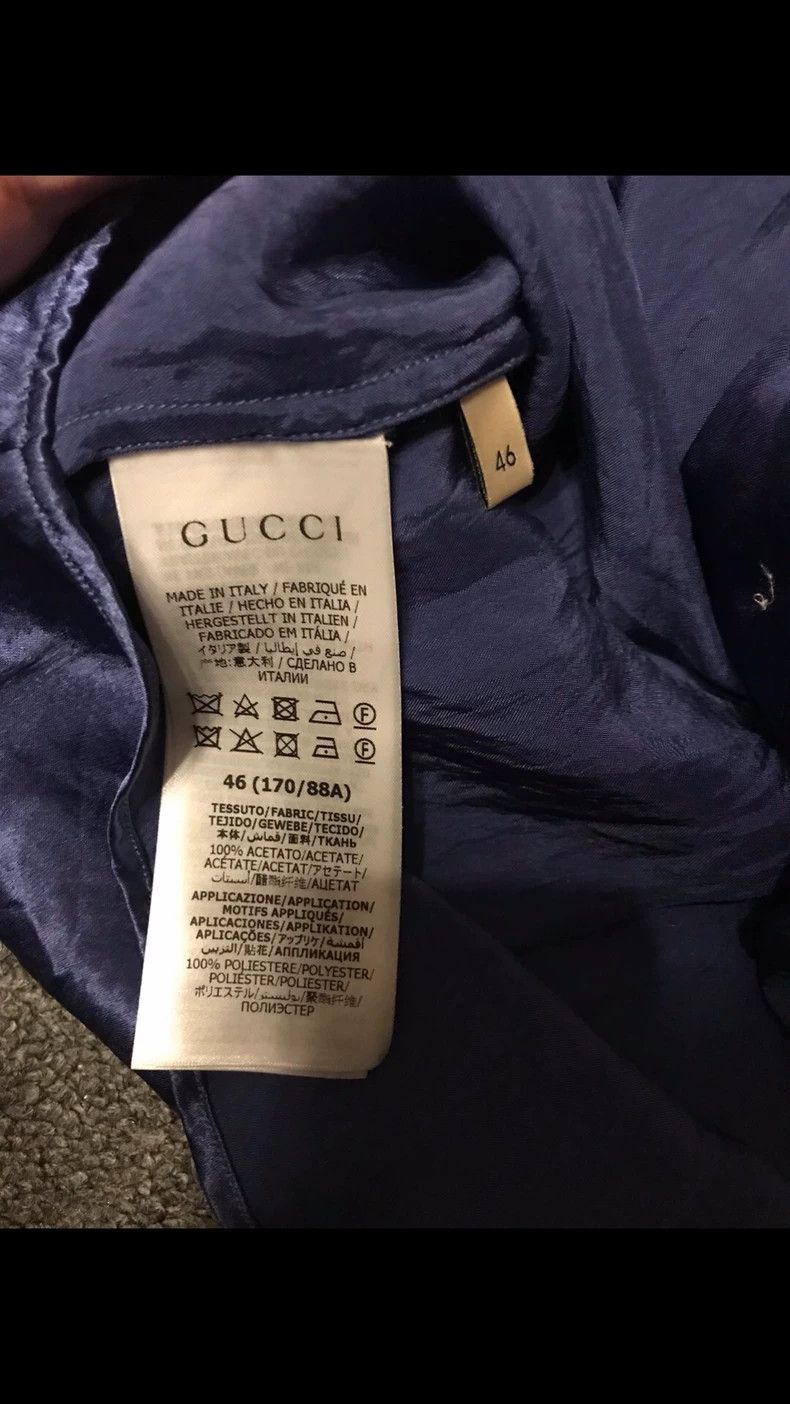 Gucci Gucci Short Sleeve Shirt with Embroidery Size US M / EU 48-50 / 2 - 5 Thumbnail