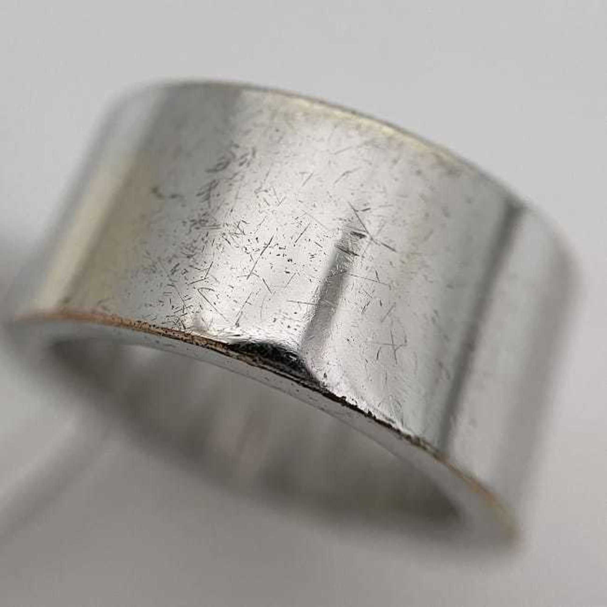 Dior Christian Dior Ring ec-22798 Silver JP10 Metal Swing Women's Men's Size ONE SIZE - 5 Thumbnail