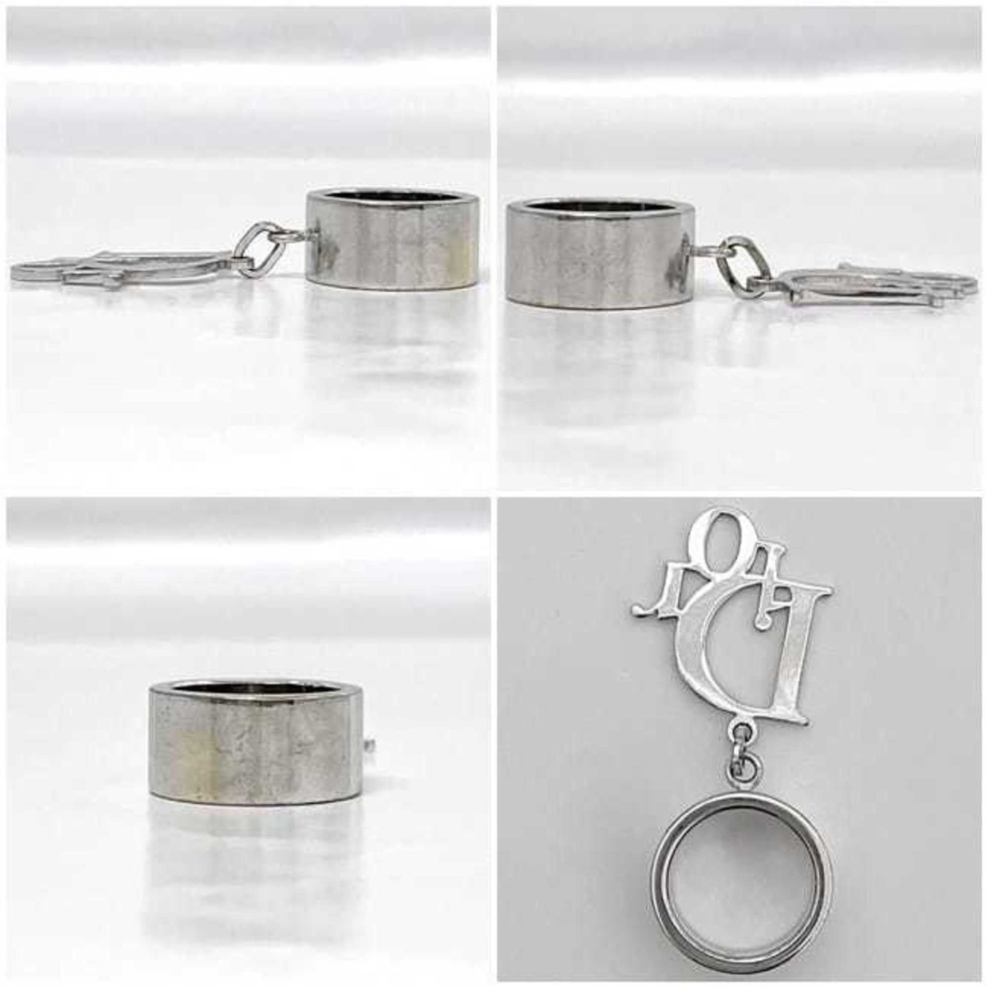 Dior Christian Dior Ring ec-22798 Silver JP10 Metal Swing Women's Men's Size ONE SIZE - 3 Thumbnail