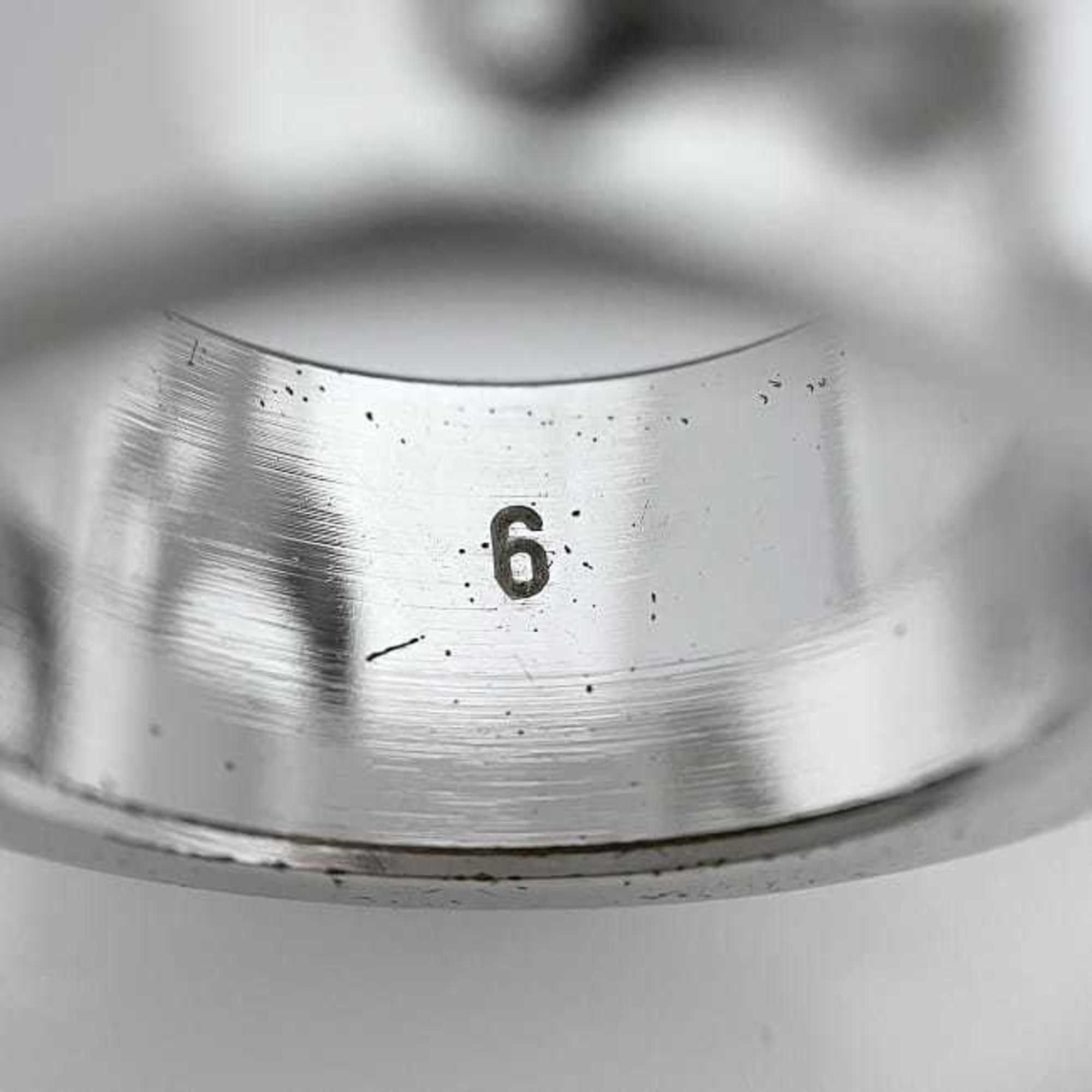 Dior Christian Dior Ring ec-22798 Silver JP10 Metal Swing Women's Men's Size ONE SIZE - 6 Thumbnail