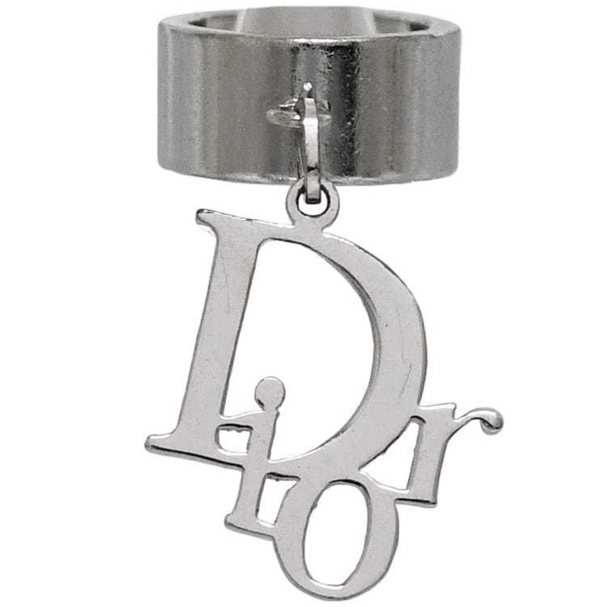 Dior Christian Dior Ring ec-22798 Silver JP10 Metal Swing Women's Men's Size ONE SIZE - 2 Thumbnail