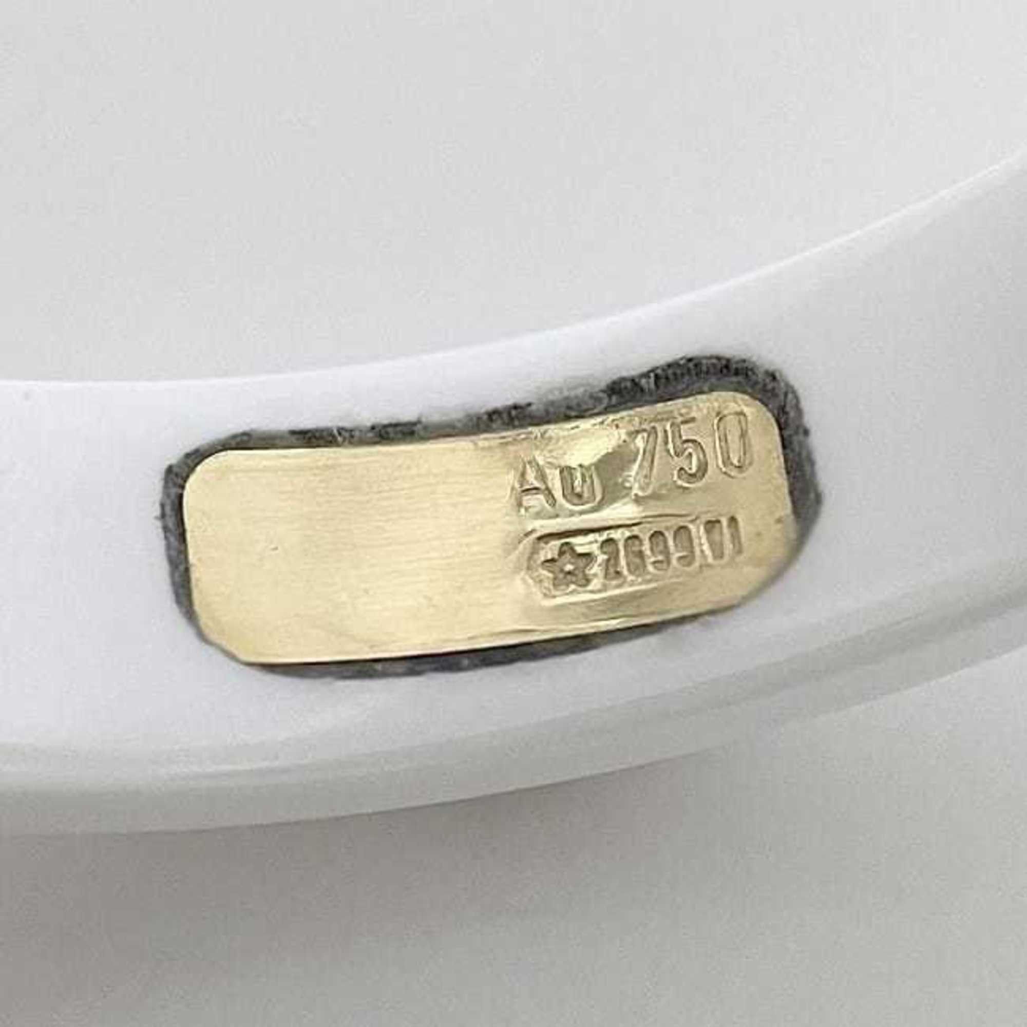 Gucci Gucci Icon Ring f-22977 White Yellow Gold Interlocking 679262 J85V5 8062 JP11 750 Ceramic GUCCI GG 18K Women's YG Size ONE SIZE - 5 Thumbnail