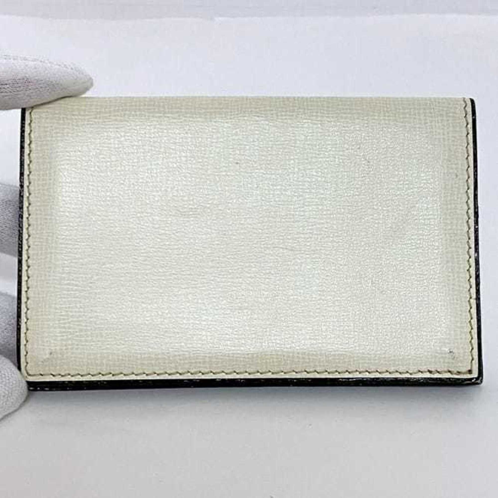 Valextra Valextra Business Card Holder ec-22953 Cream White Case Leather Z 0L Flap Women's Compact Size ONE SIZE - 6 Thumbnail