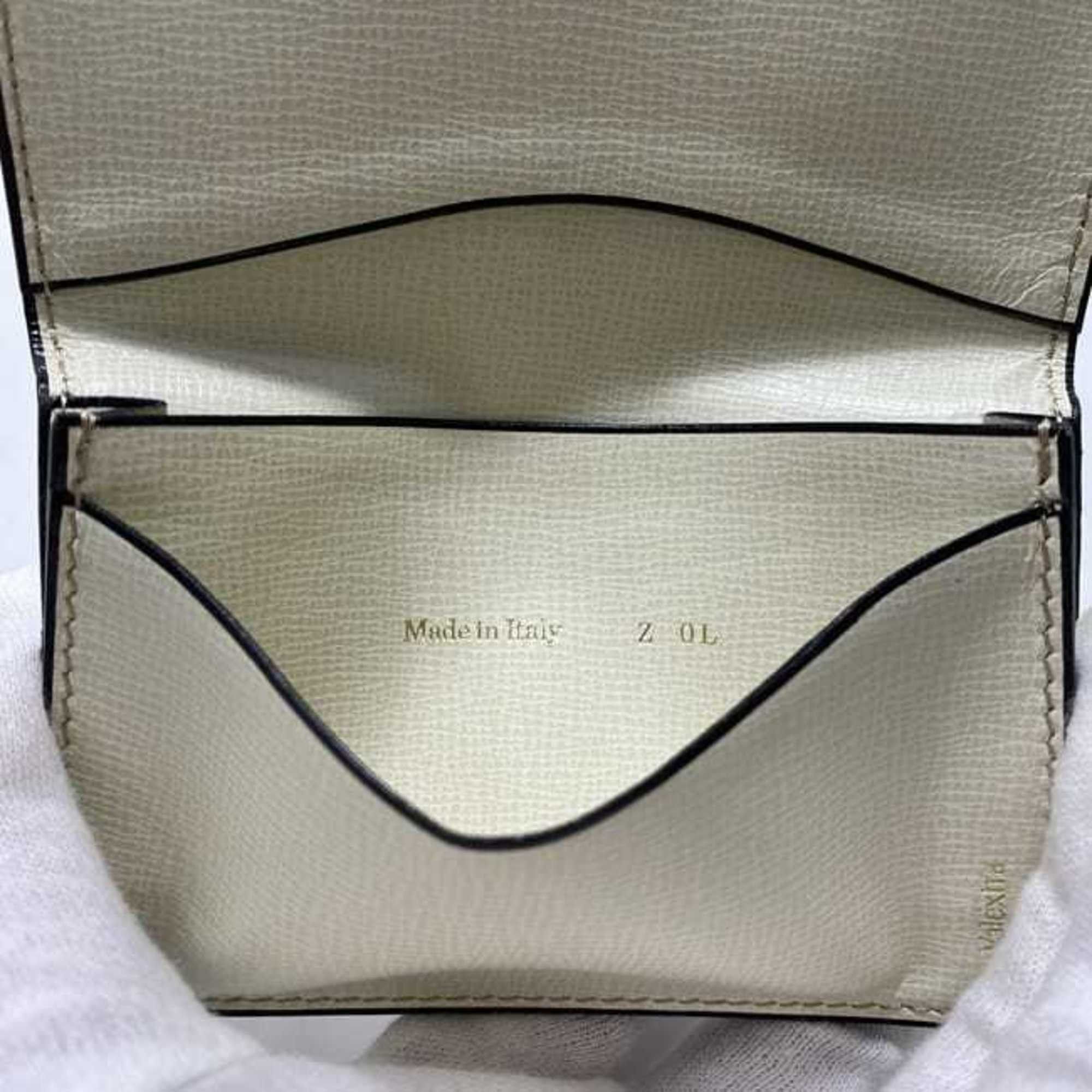 Valextra Valextra Business Card Holder ec-22953 Cream White Case Leather Z 0L Flap Women's Compact Size ONE SIZE - 11 Thumbnail